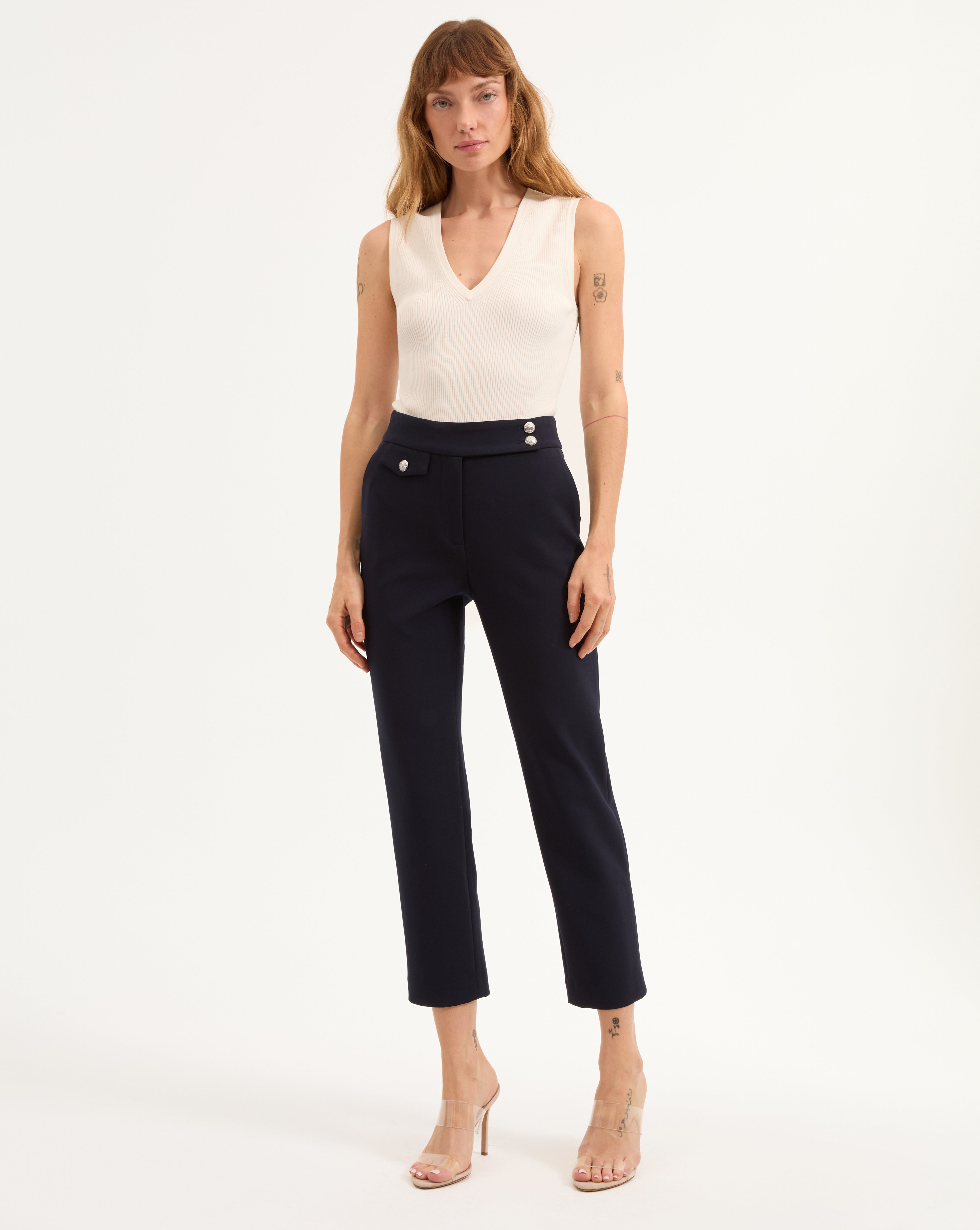 Slim-Leg Office Pants for Women | Renzo
