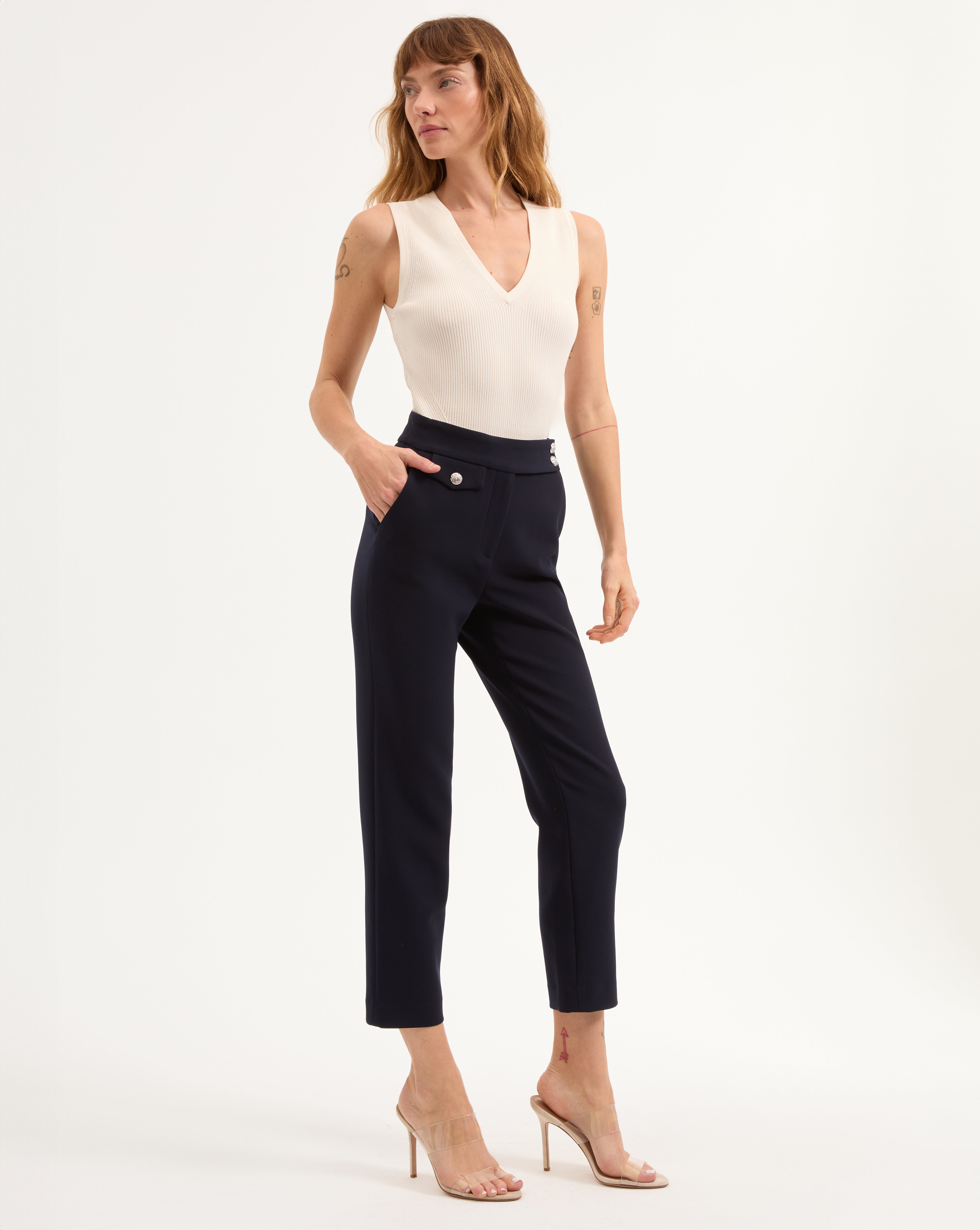 Slim-Leg Office Pants for Women | Renzo