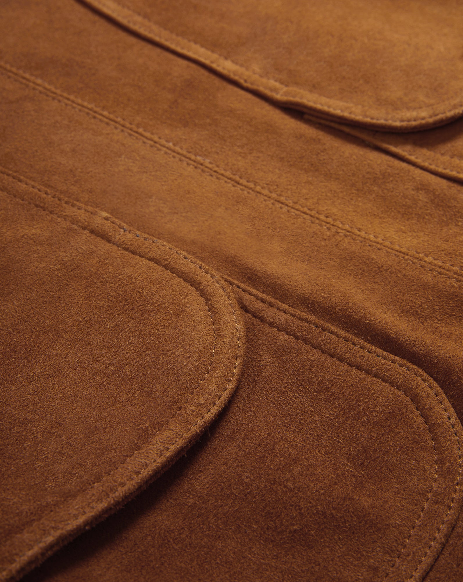 High-Waisted Suede Mini Skirt with Pockets | Norwood