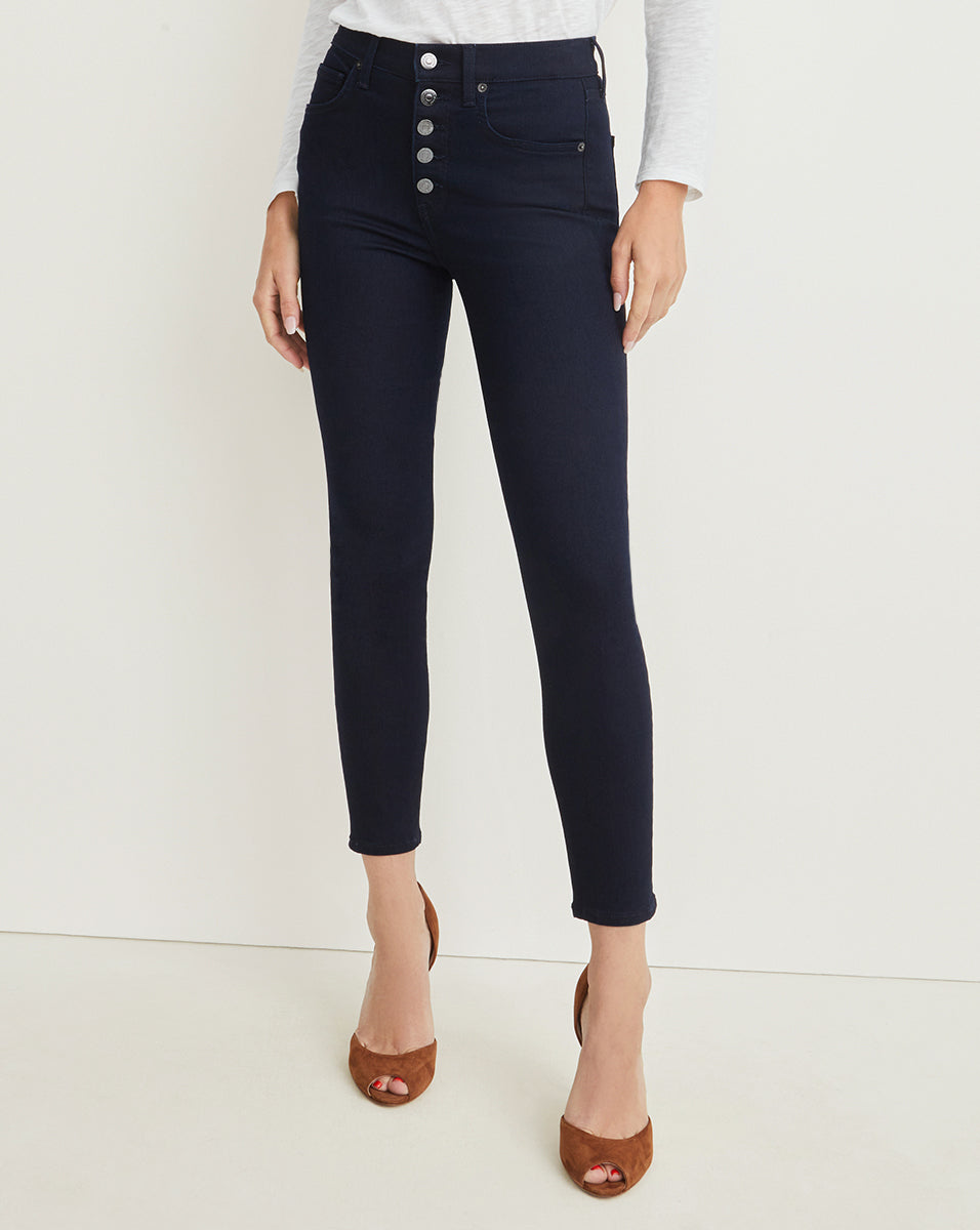 High-Rise Skinny Ankle Jeans for Women | Debbie