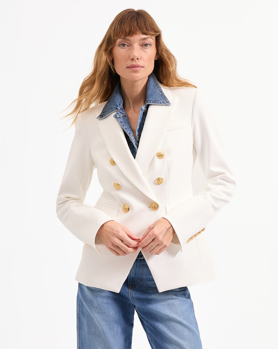 Miller Dickey Jacket - Slim Tailored Blazer with Stretch | Classic Suiting Style
