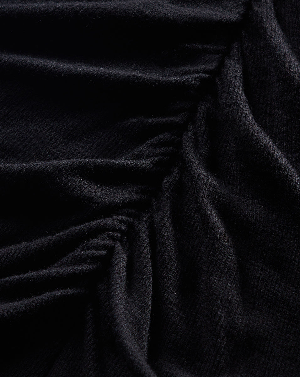 Ruched Turtleneck Top for Women | Soft-Stretch Modal Blend