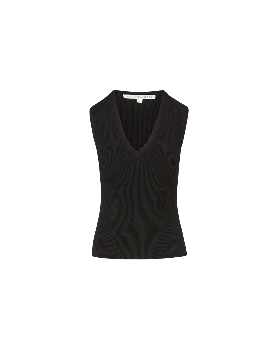 Ribbed Viscose Knit Tank Top for Women | Sid