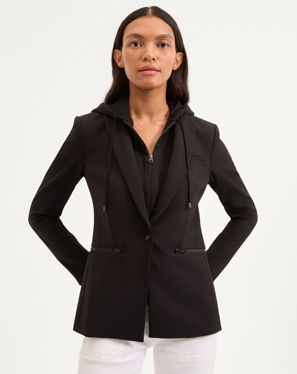 Wrinkle-Resistant Scuba Jacket with Zip Pockets | Iconic Travel Wear