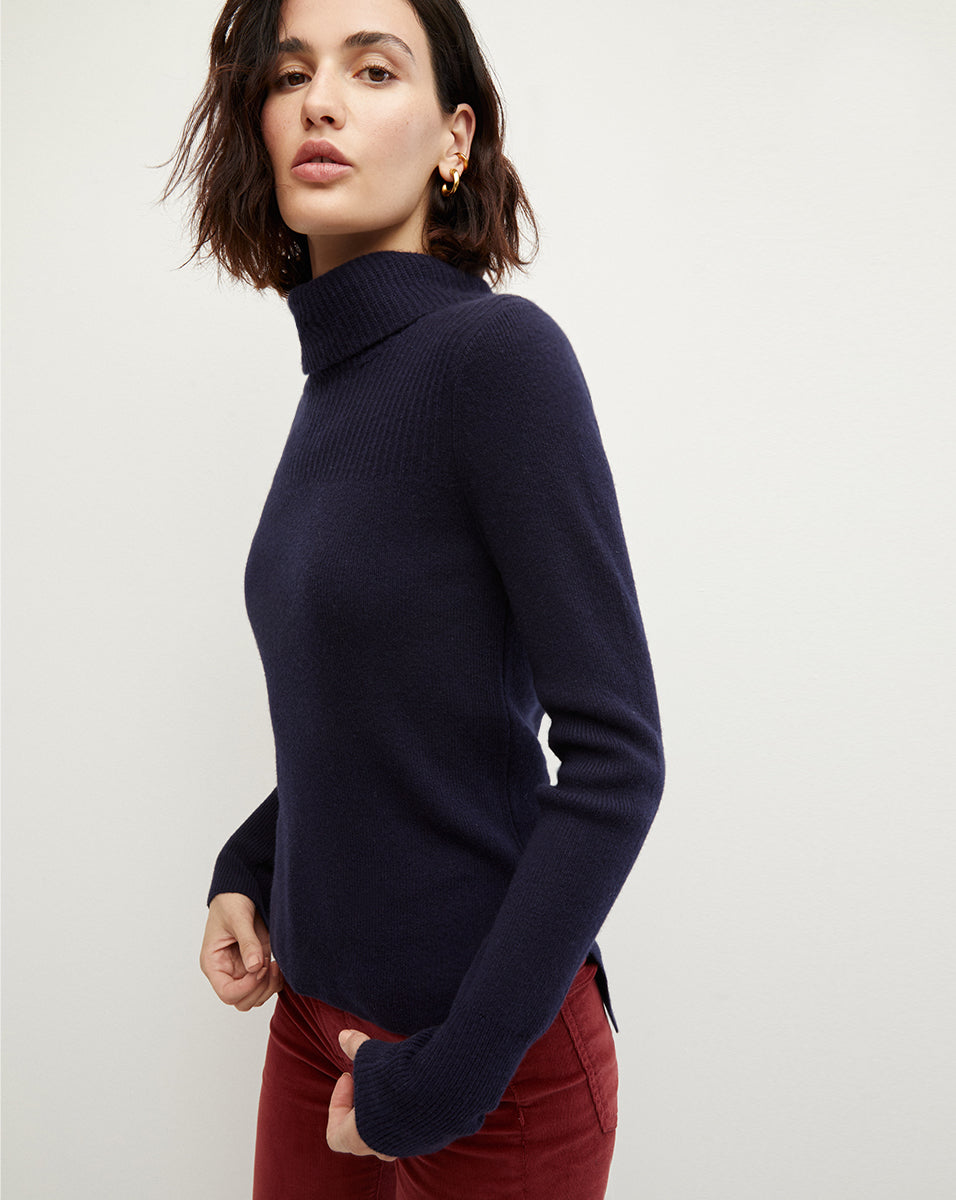 100% Cashmere Turtleneck Sweater for Women | Jurnee