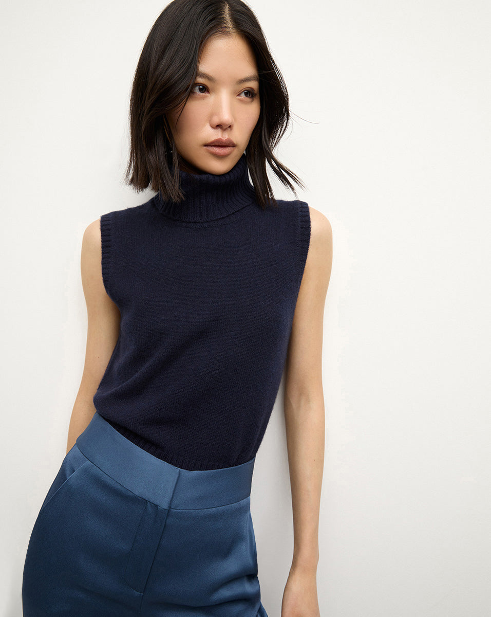 Luxury Cashmere Turtleneck Sweater for Women | Mazzy