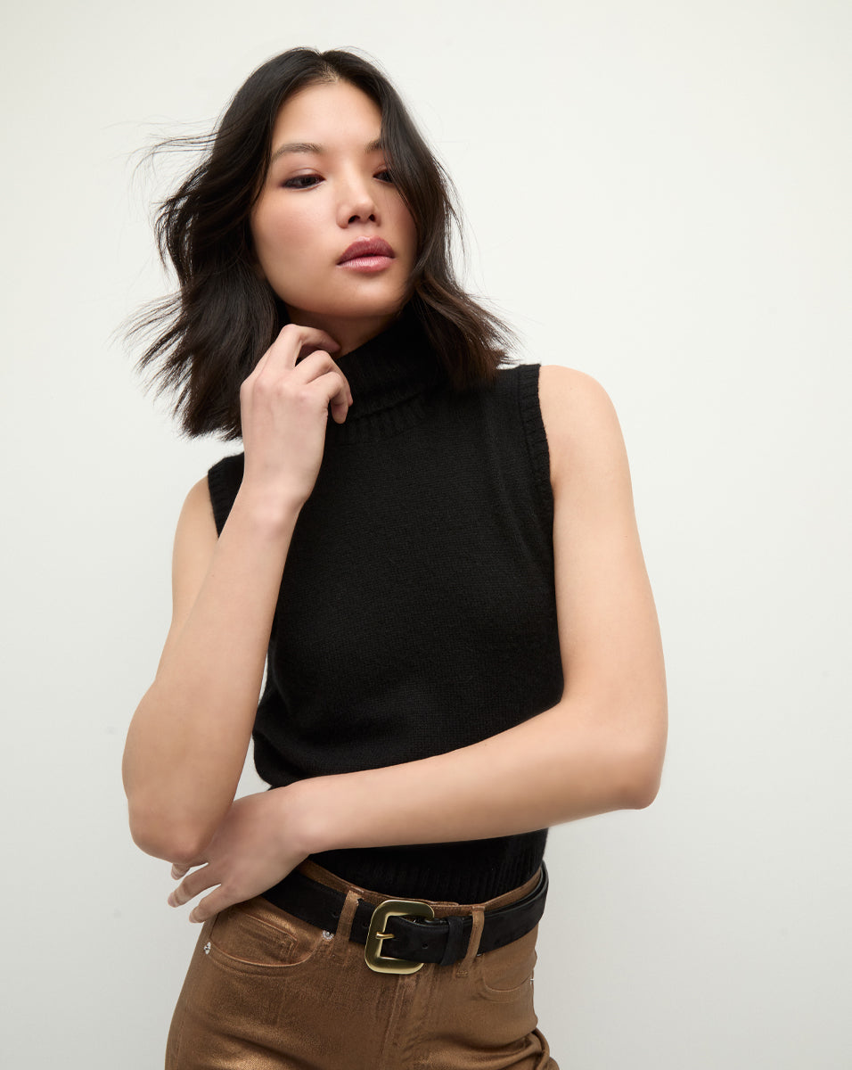Luxury Cashmere Turtleneck Sweater for Women | Mazzy