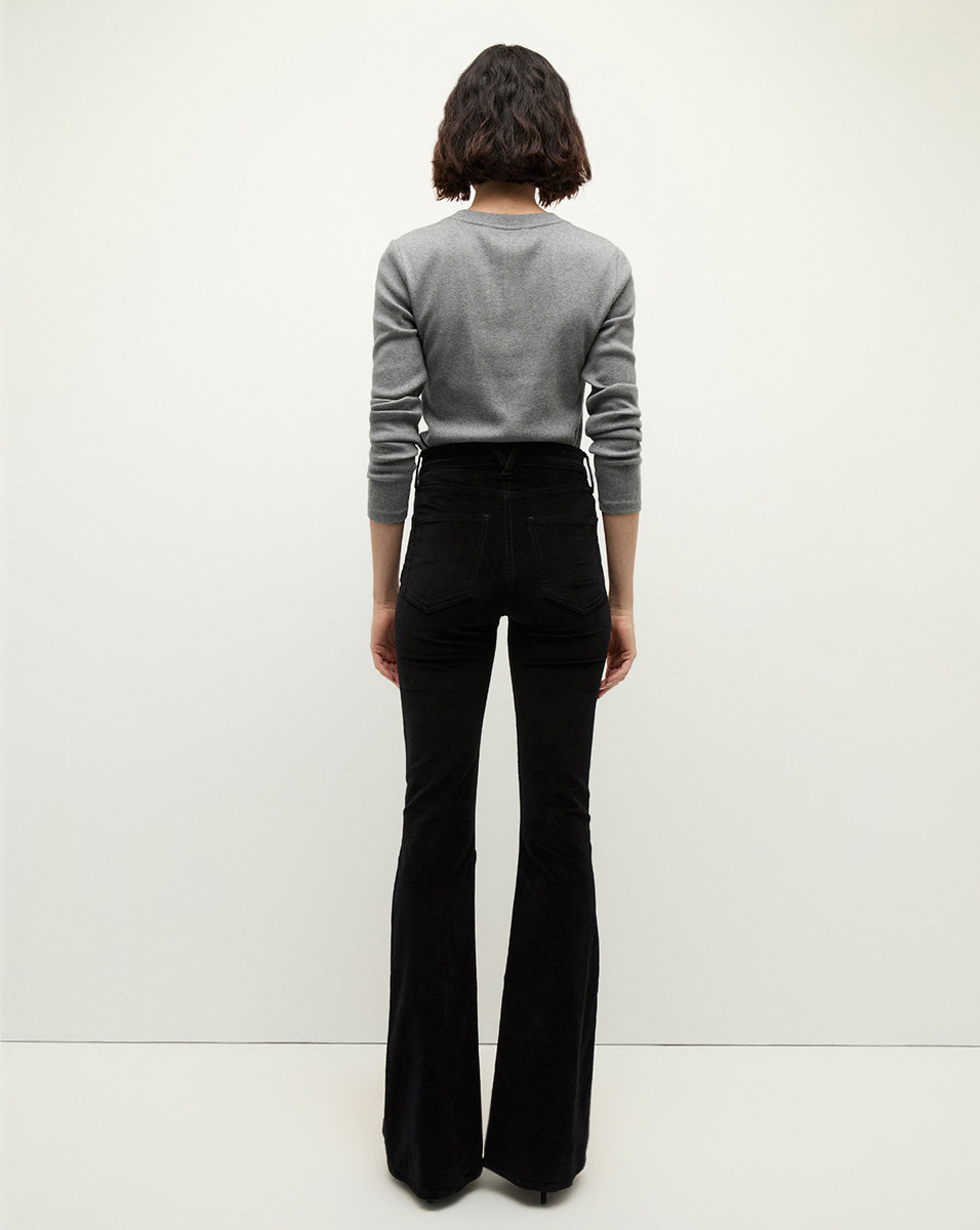 Vegan Leather Skinny-Flare Pants for Women | Beverly