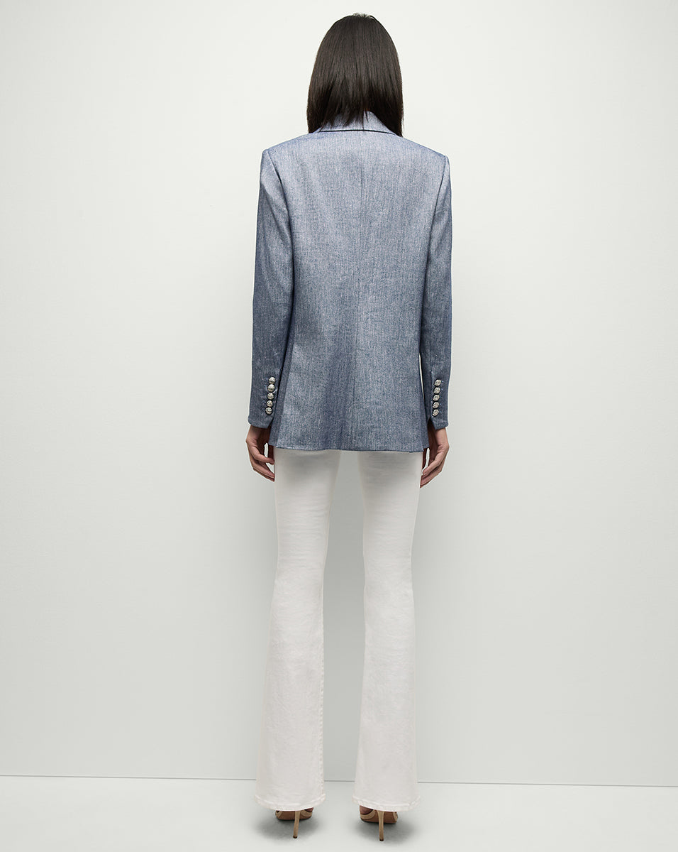 Relaxed Linen Blazer with Oversized Silhouette | Dale Jacket
