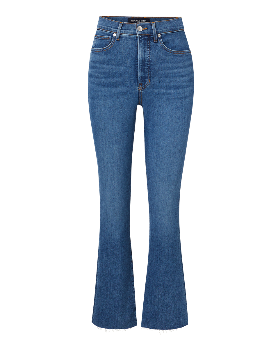 High-Rise Kick-Flare Jeans for Women | Premium Italian Denim