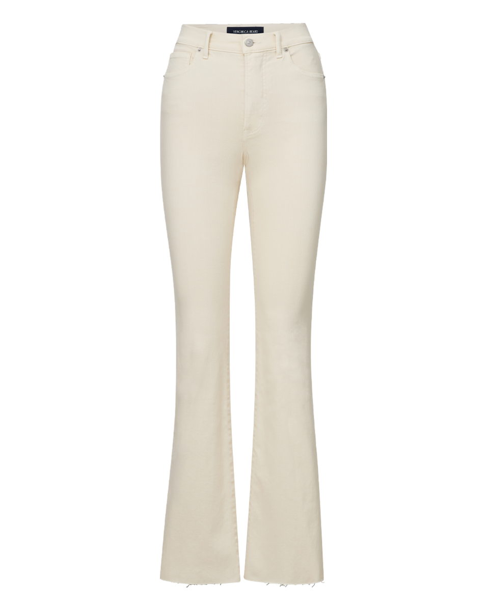 Raw Hem Bootcut Jeans for Women | Premium Italian Denim