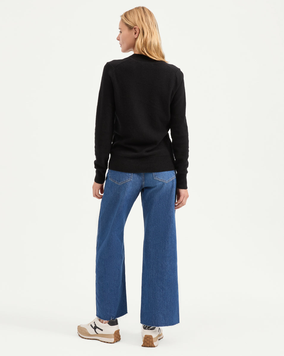 100% Cashmere V-Neck Sweater for Women | Coleta