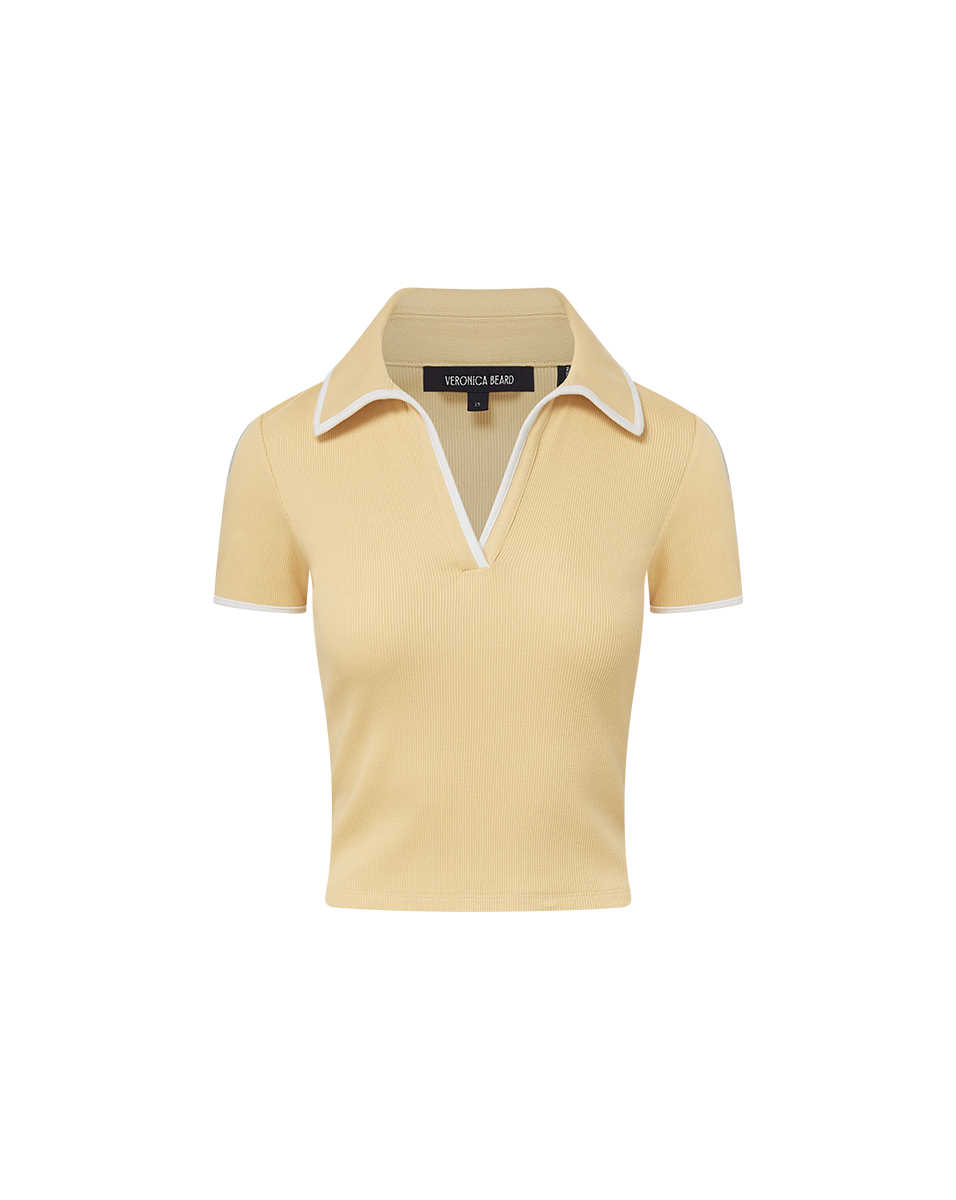 Men's Slim Fit Polo Shirt with Contrast Piping | Kearney
