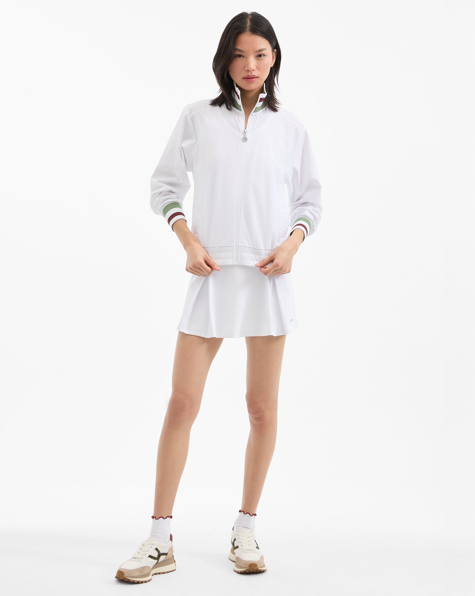 Tear-Resistant Ripstop Track Jacket for Tennis & Activewear | Volley