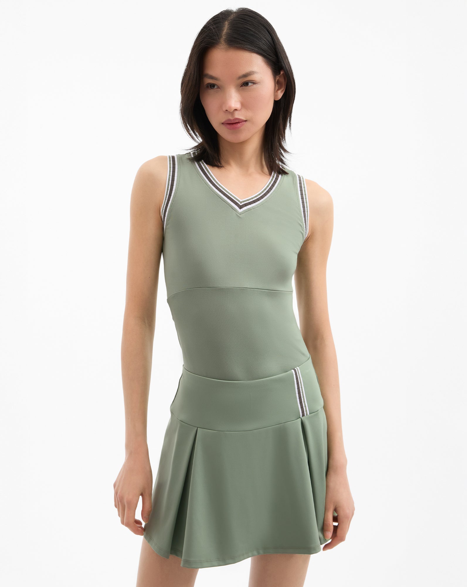 Moisture-Wicking V-Neck Tank Top for Tennis & Activewear | Spin