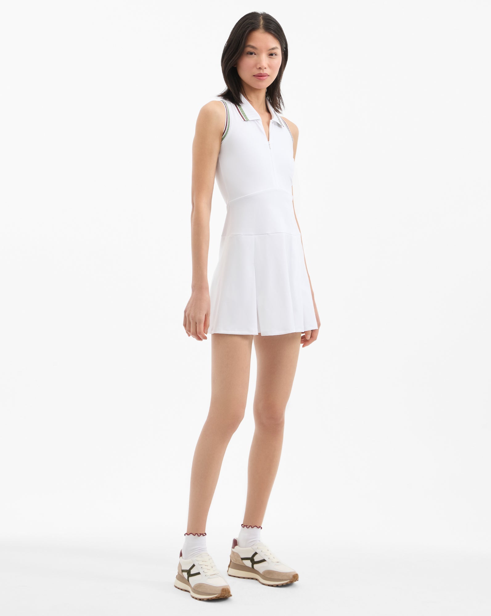 Quick-Dry Pleated Tennis Dress with Racerback | Ace by HEAD Sportswear