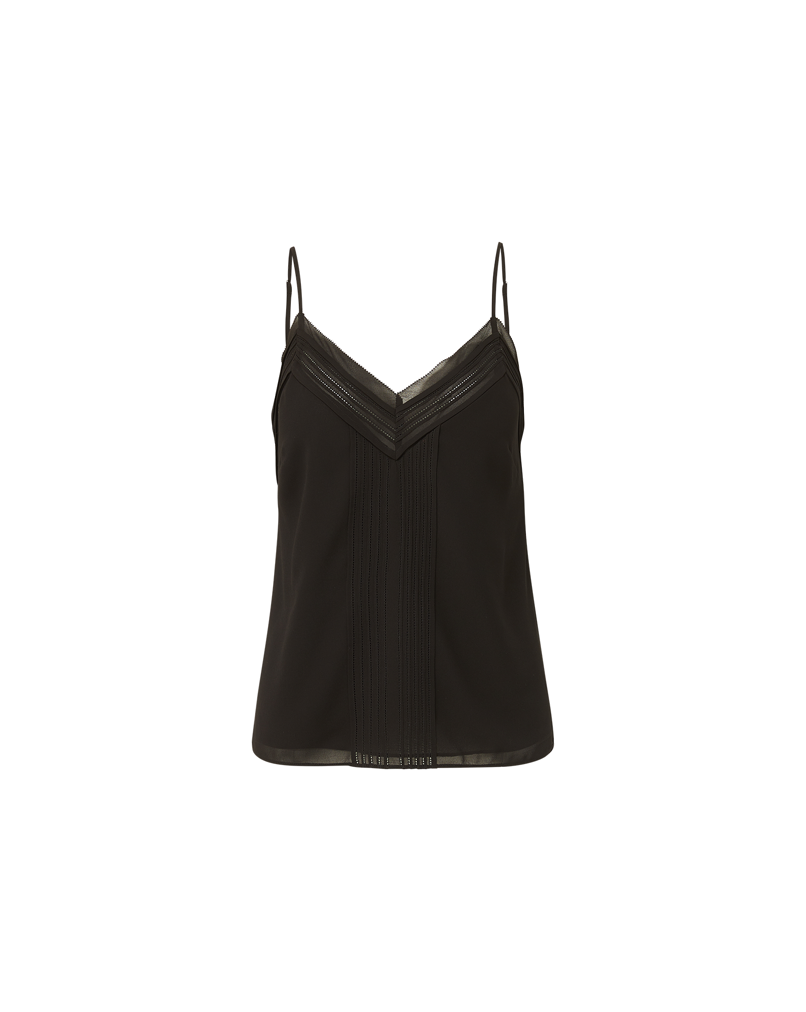 Silk-Like Pintuck Camisole for Women | Maray