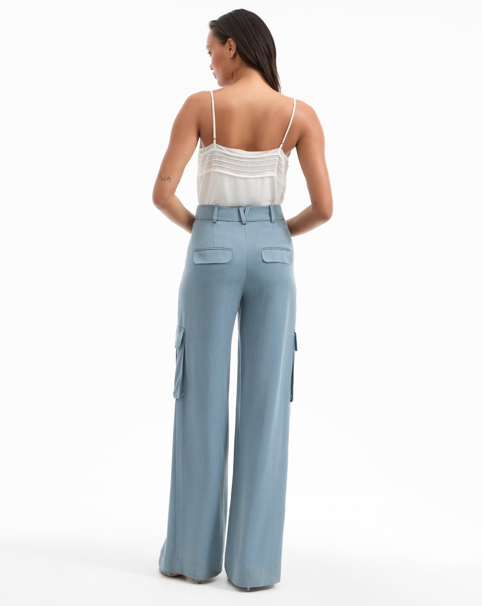 Silk-Like Pintuck Camisole for Women | Maray