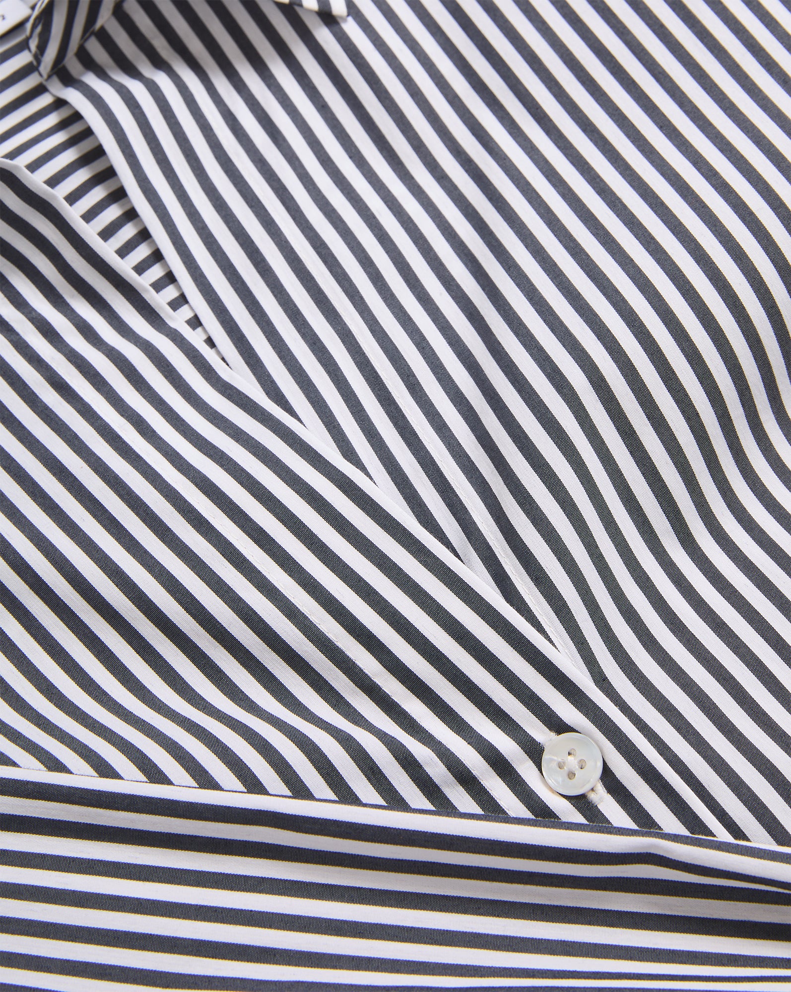 Classic Striped Button-Down Shirt with Stretch | Amelia
