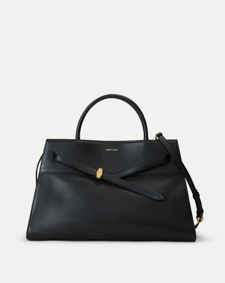 Large Leather Tote Bag with Adjustable Strap | Veronica Beard Dash
