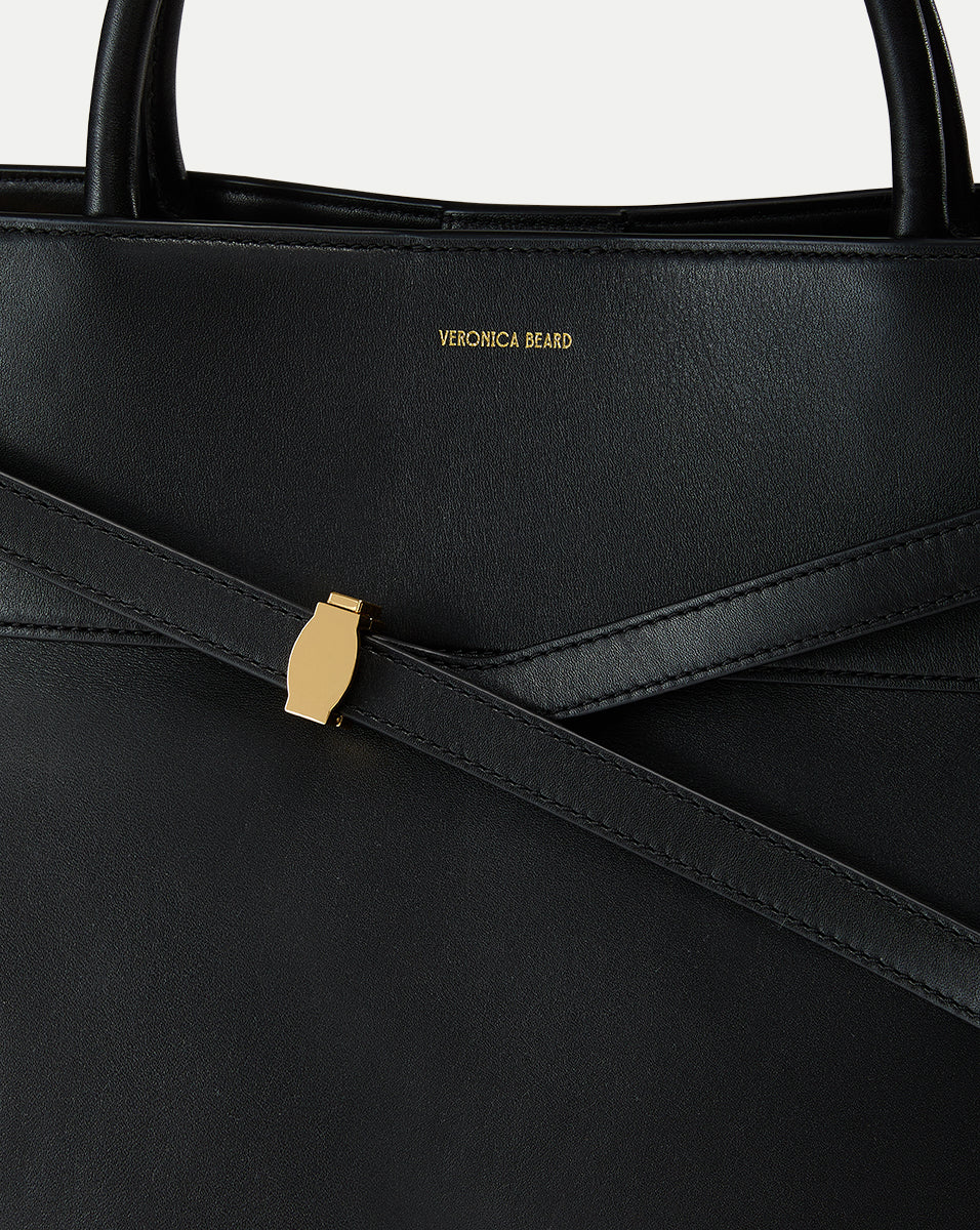Large Leather Tote Bag with Adjustable Strap | Veronica Beard Dash