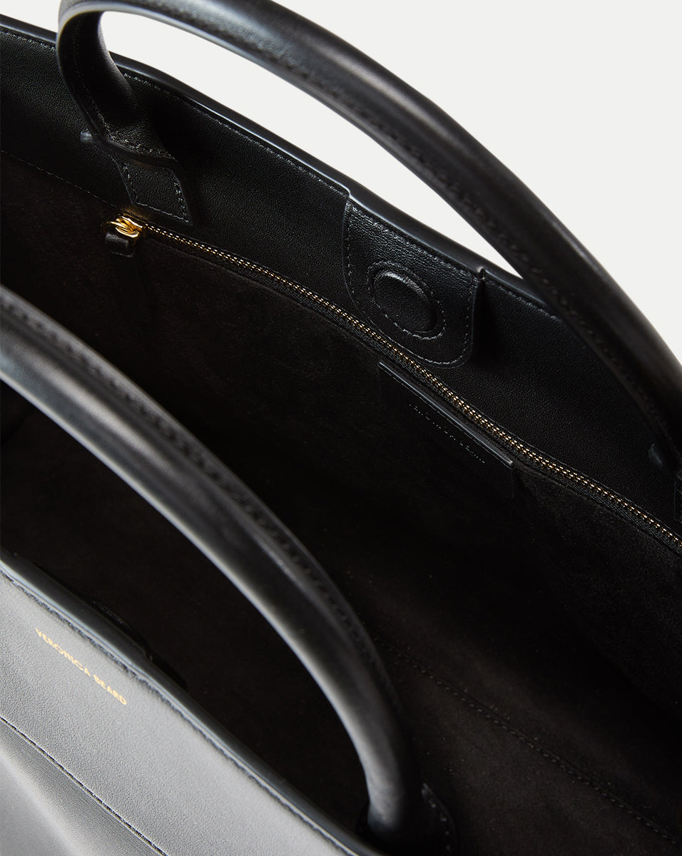 Large Leather Tote Bag with Adjustable Strap | Veronica Beard Dash