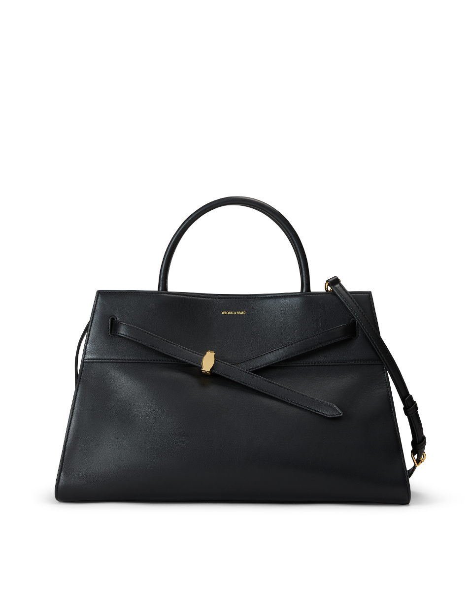 Large Leather Tote Bag with Adjustable Strap | Veronica Beard Dash