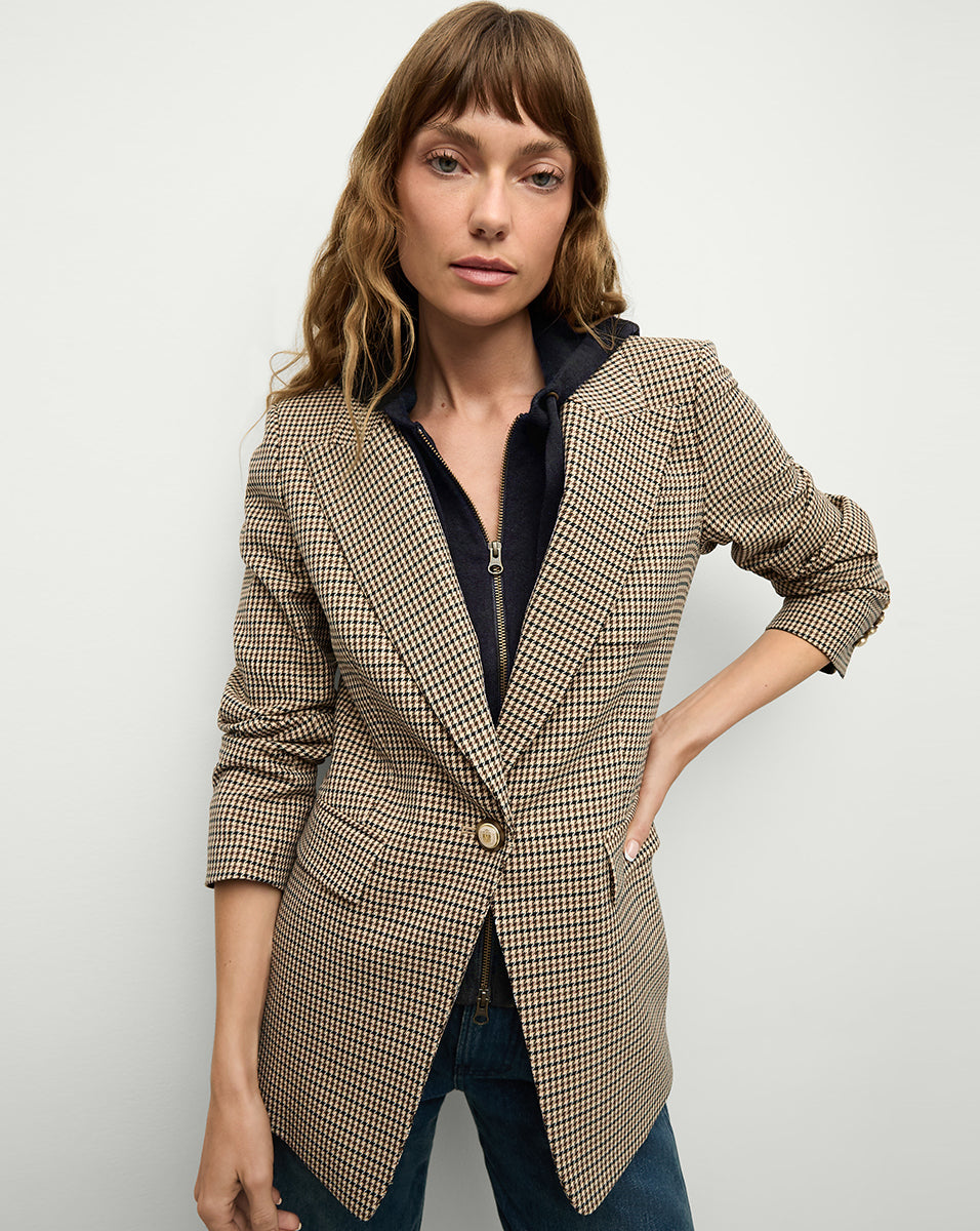 Cashmere Hoodie Dickey for Layering | Merino Wool Blend & Adjustable Fit