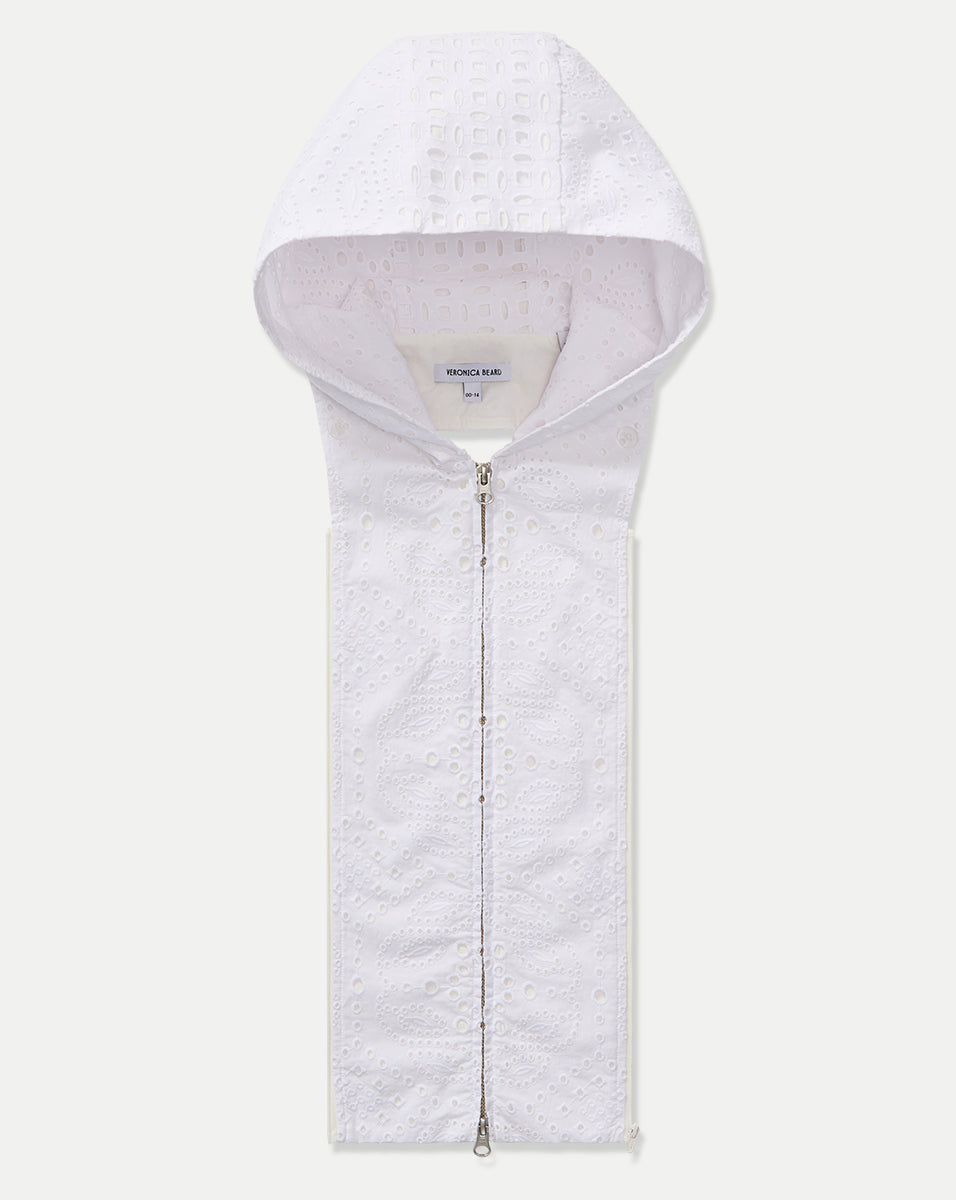 Eyelet Hoodie Dickey in 100% Cotton | Marlo