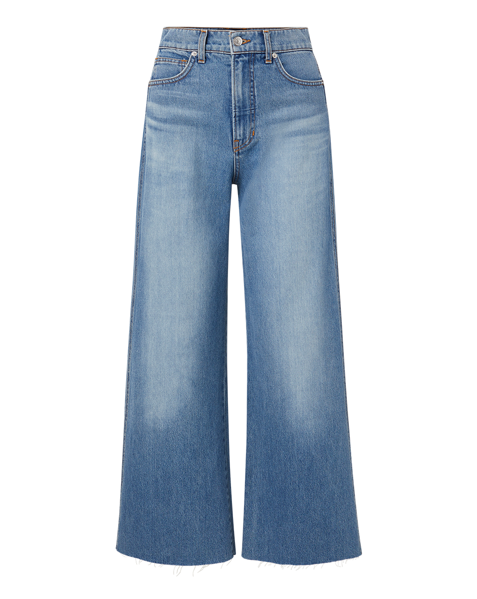 White Cropped Wide-Leg Jeans | High-Rise Japanese Denim | Taylor