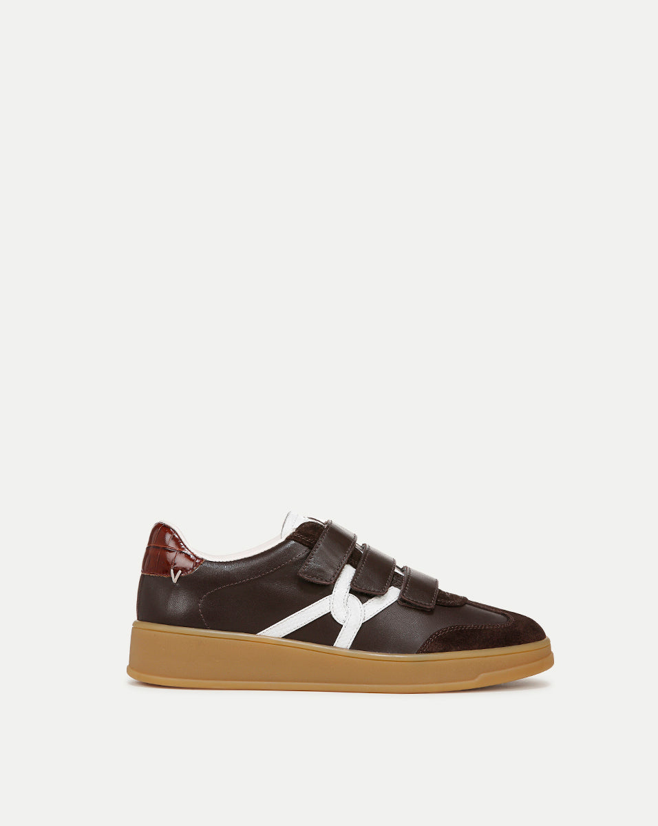 Leather Velcro Sneakers for Men | Reagan Comfort Walking Shoes