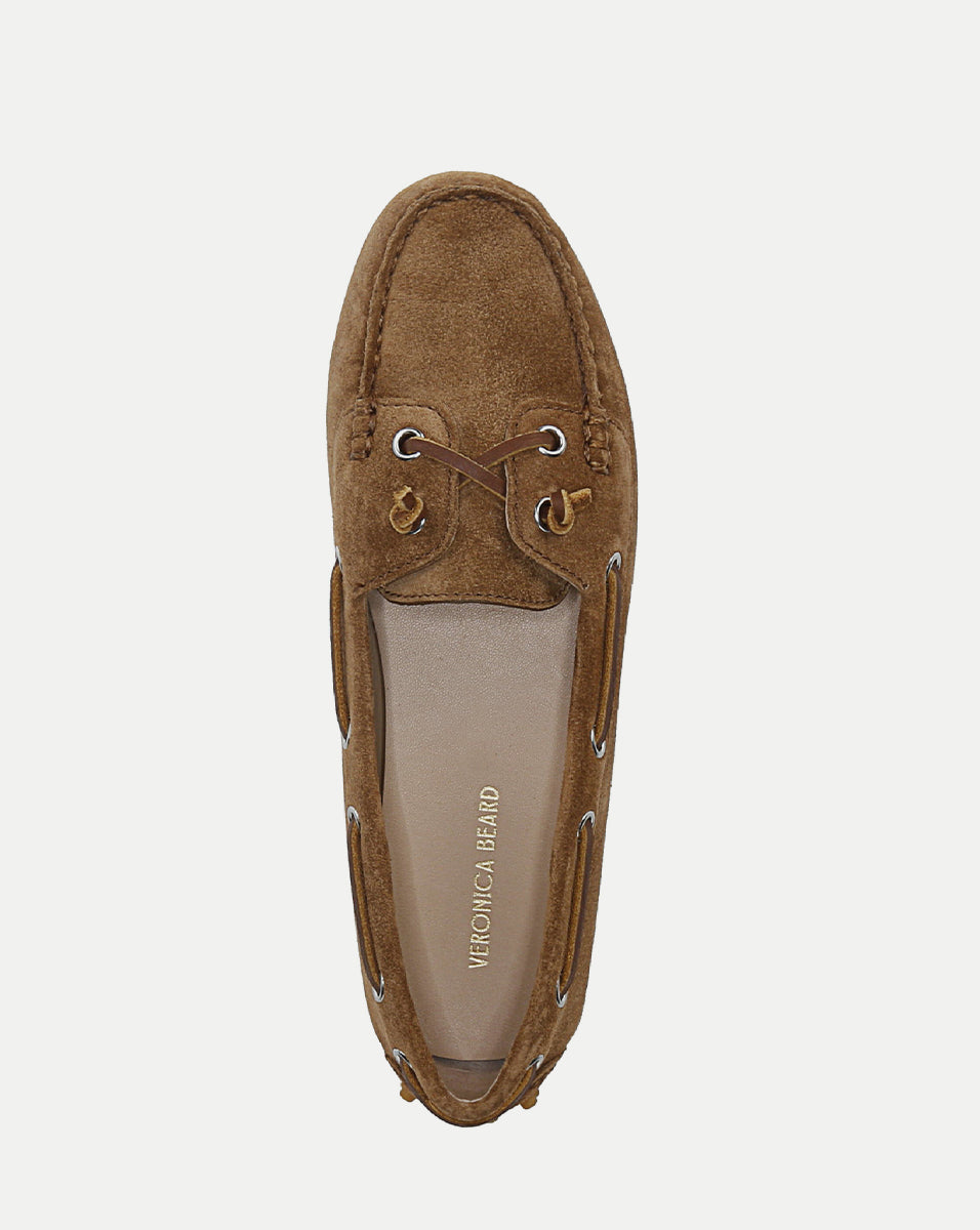 Men's Suede Boat Shoes with Non-Slip Sole | Jia Boating Loafer