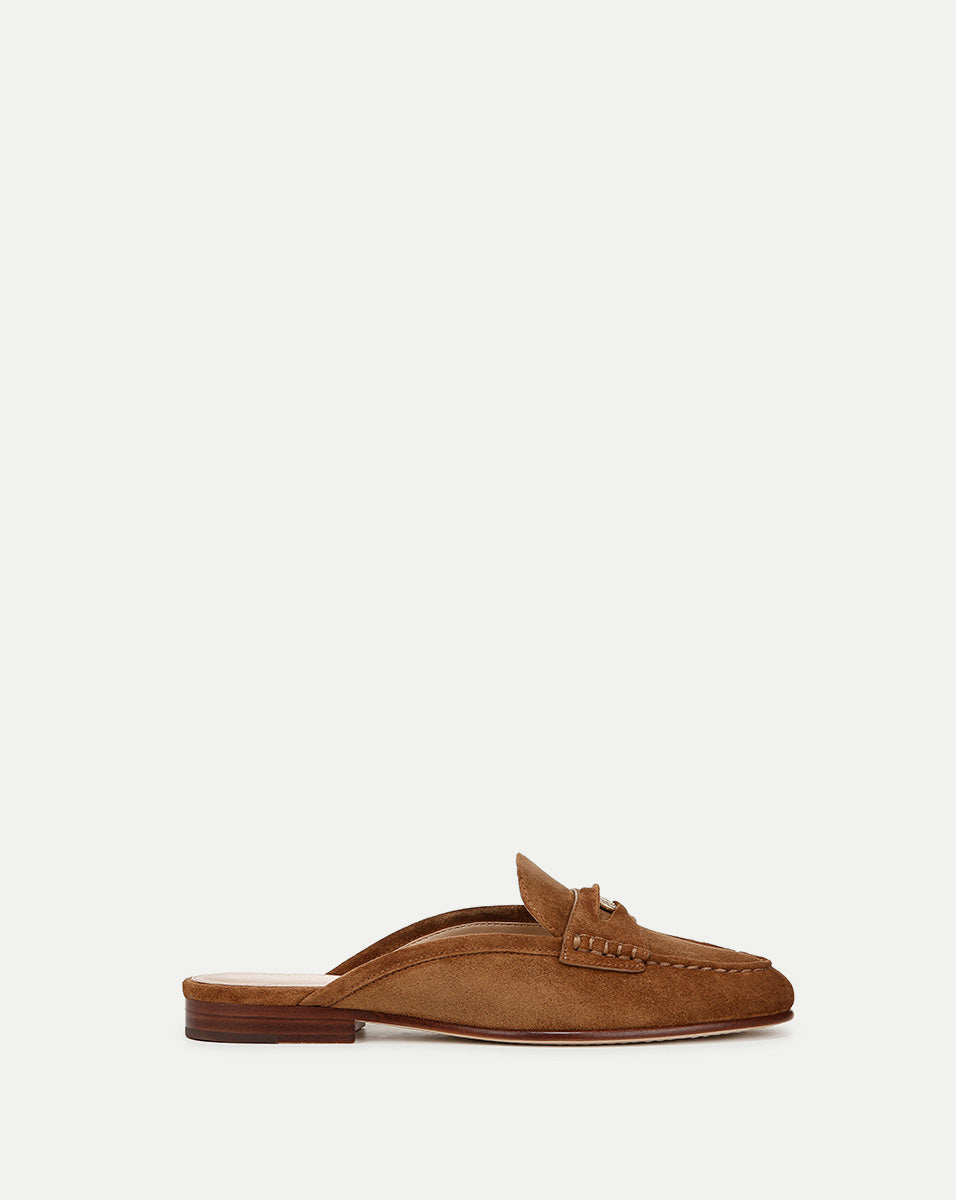 Plush Suede Mule Loafers for Everyday Wear | Penny