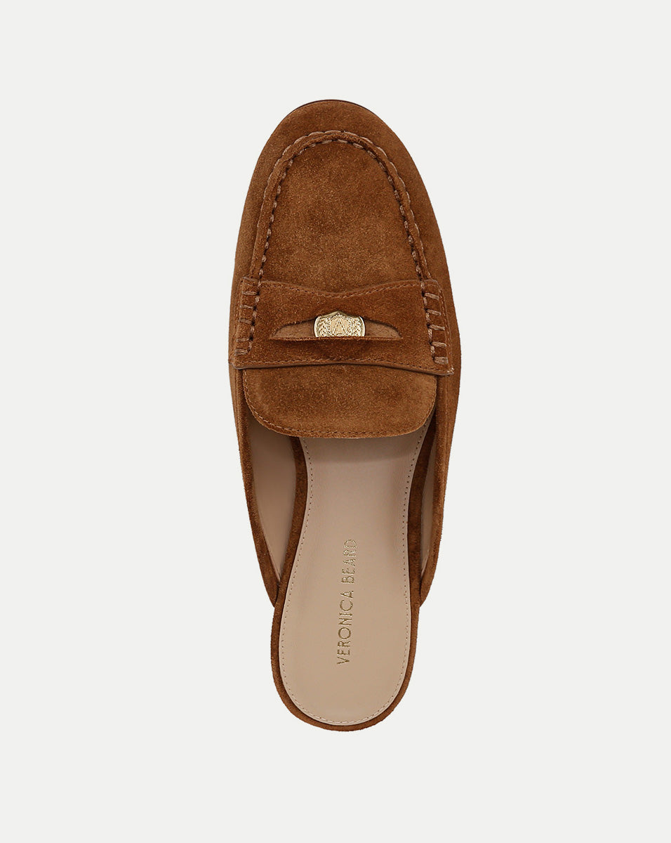 Plush Suede Mule Loafers for Everyday Wear | Penny