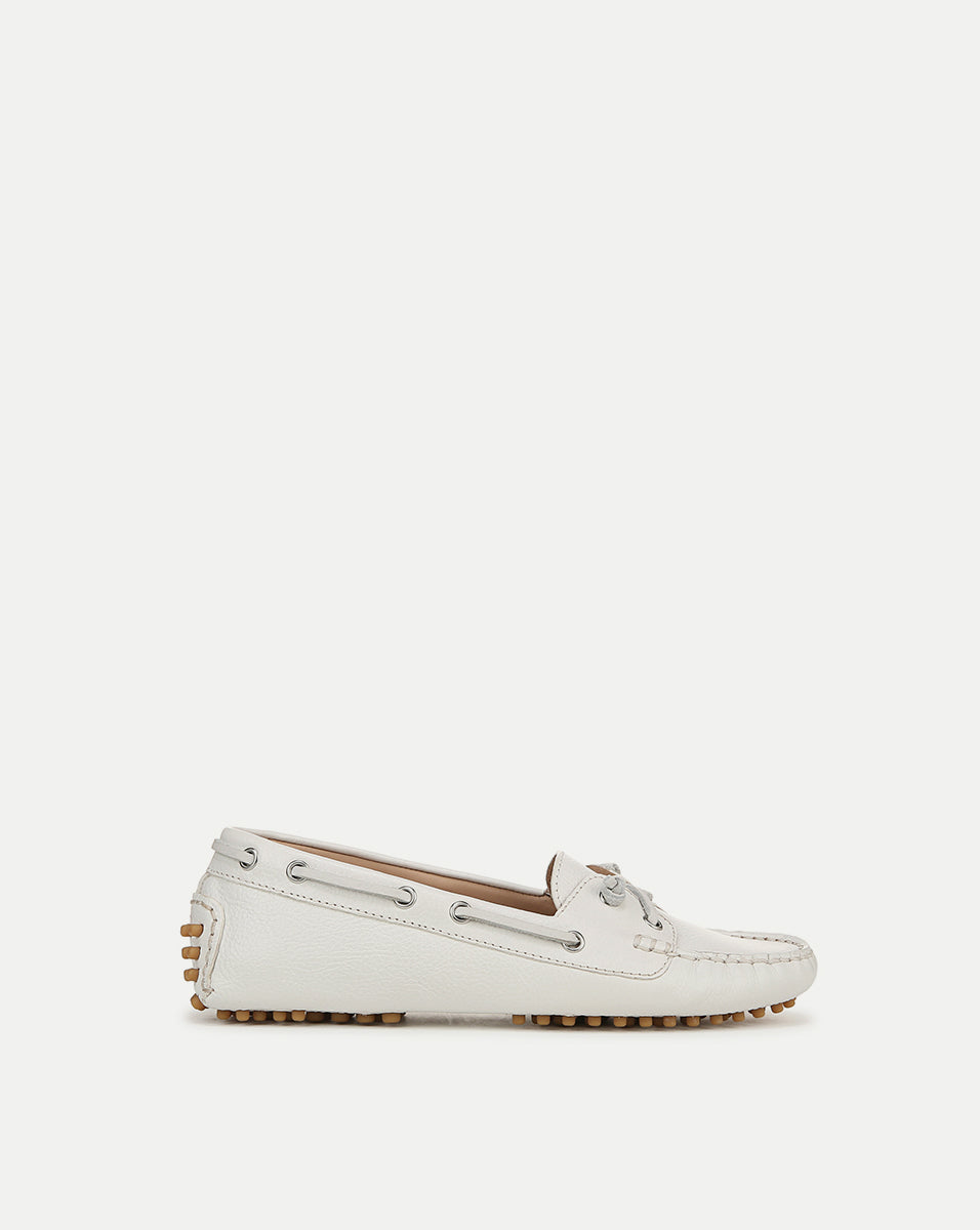 Men's Suede Boat Shoes with Non-Slip Sole | Jia Boating Loafer