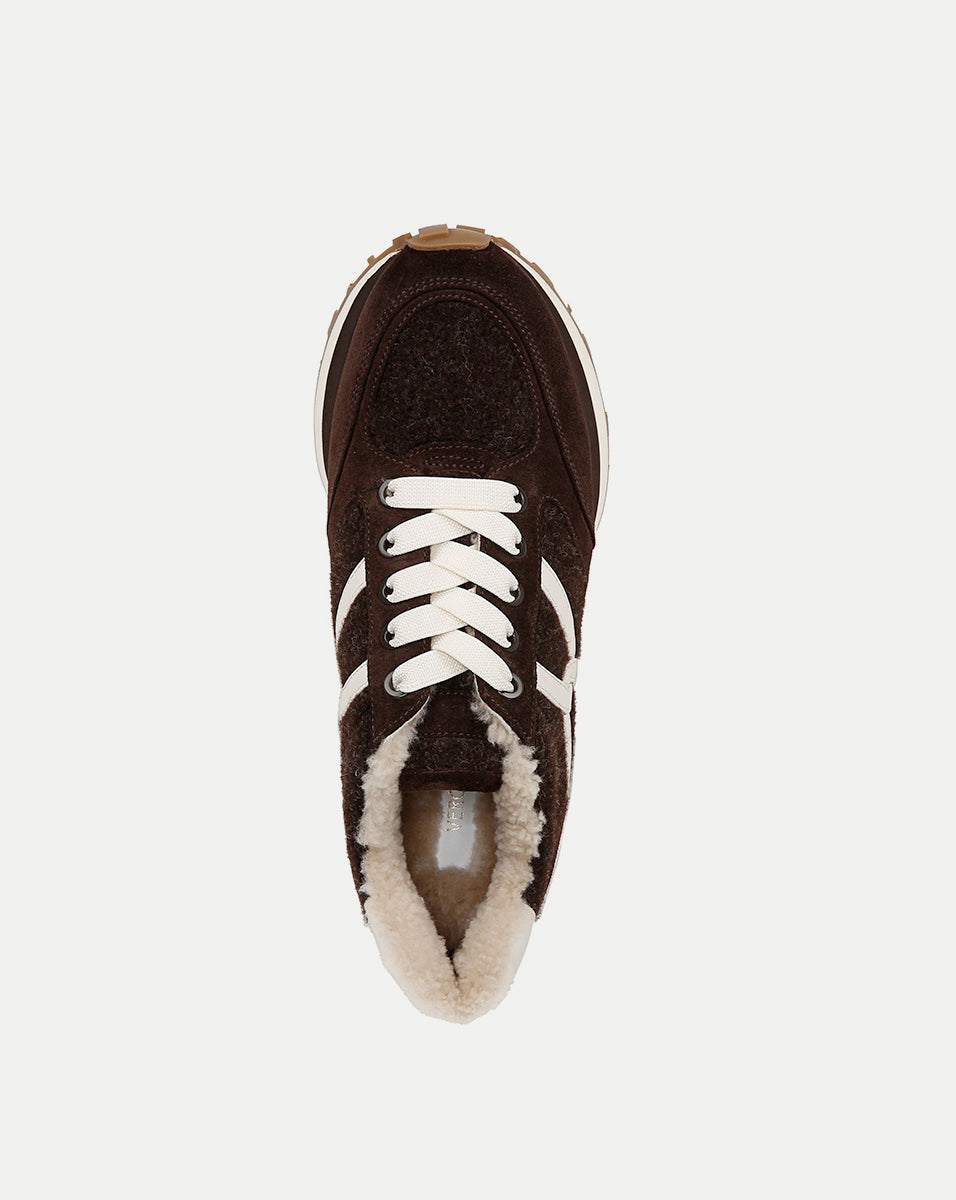 Shearling-Lined Sneakers for Women | Valentina Plush Winter Shoes