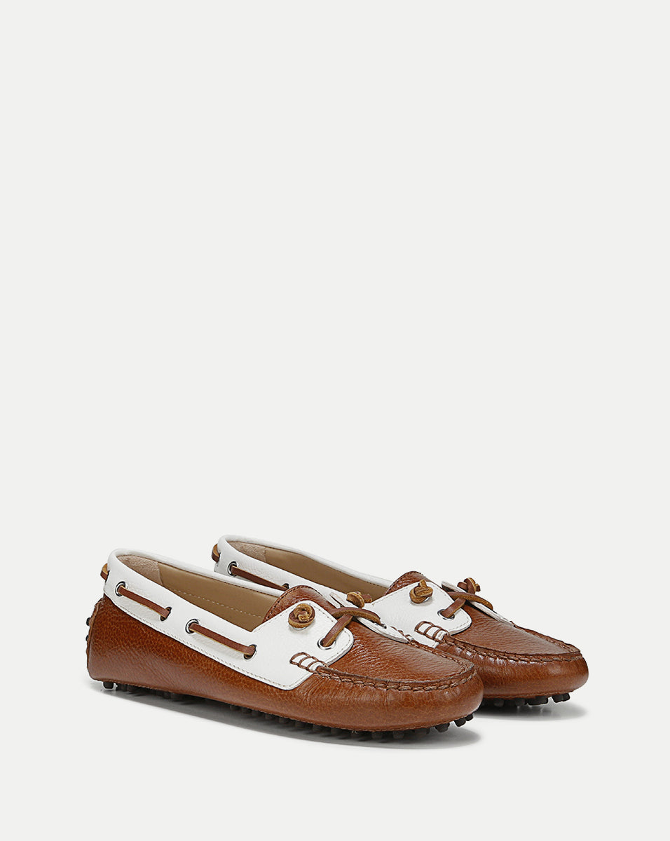 Men's Suede Boat Shoes with Non-Slip Sole | Jia Boating Loafer