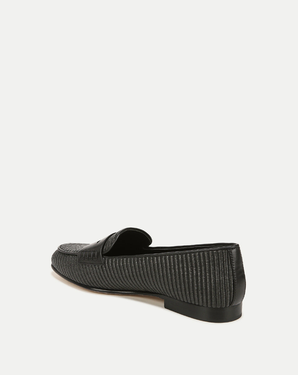 Raffia Penny Loafers for Men & Women | Leather Comfort Slip-Ons