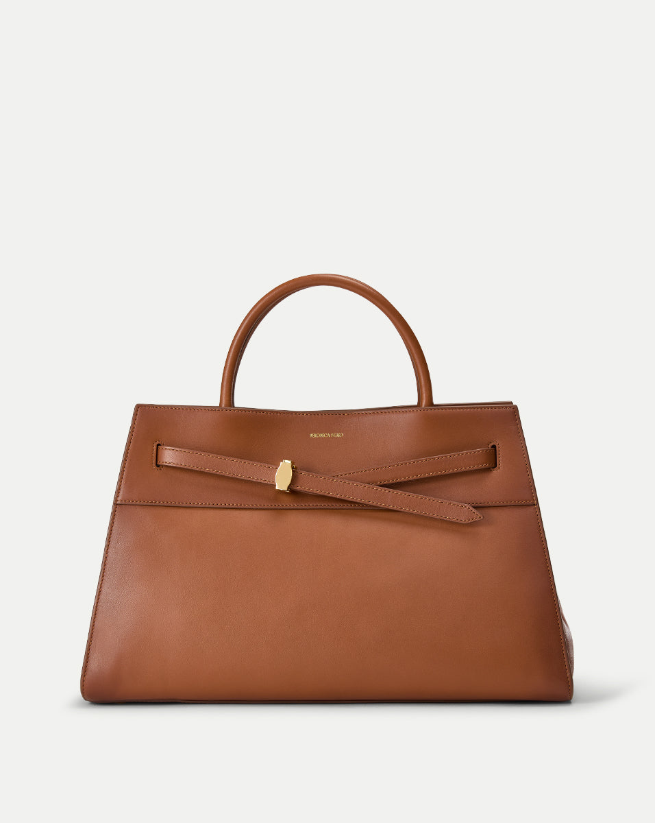 Large Leather Tote Bag with Adjustable Strap | Veronica Beard Dash