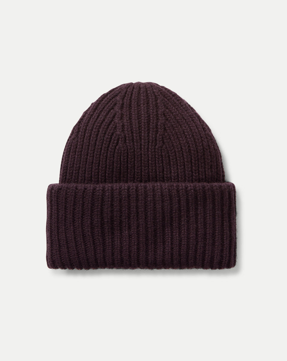 100% Cashmere Foldover Beanie for Winter | Ultra Soft & Warm