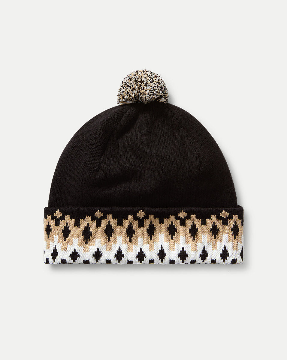 Organic Cotton Knit Beanie with Pom-Pom for Winter | Fairbanks