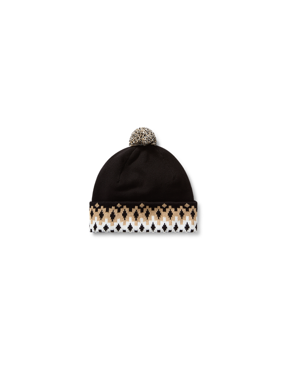 Organic Cotton Knit Beanie with Pom-Pom for Winter | Fairbanks