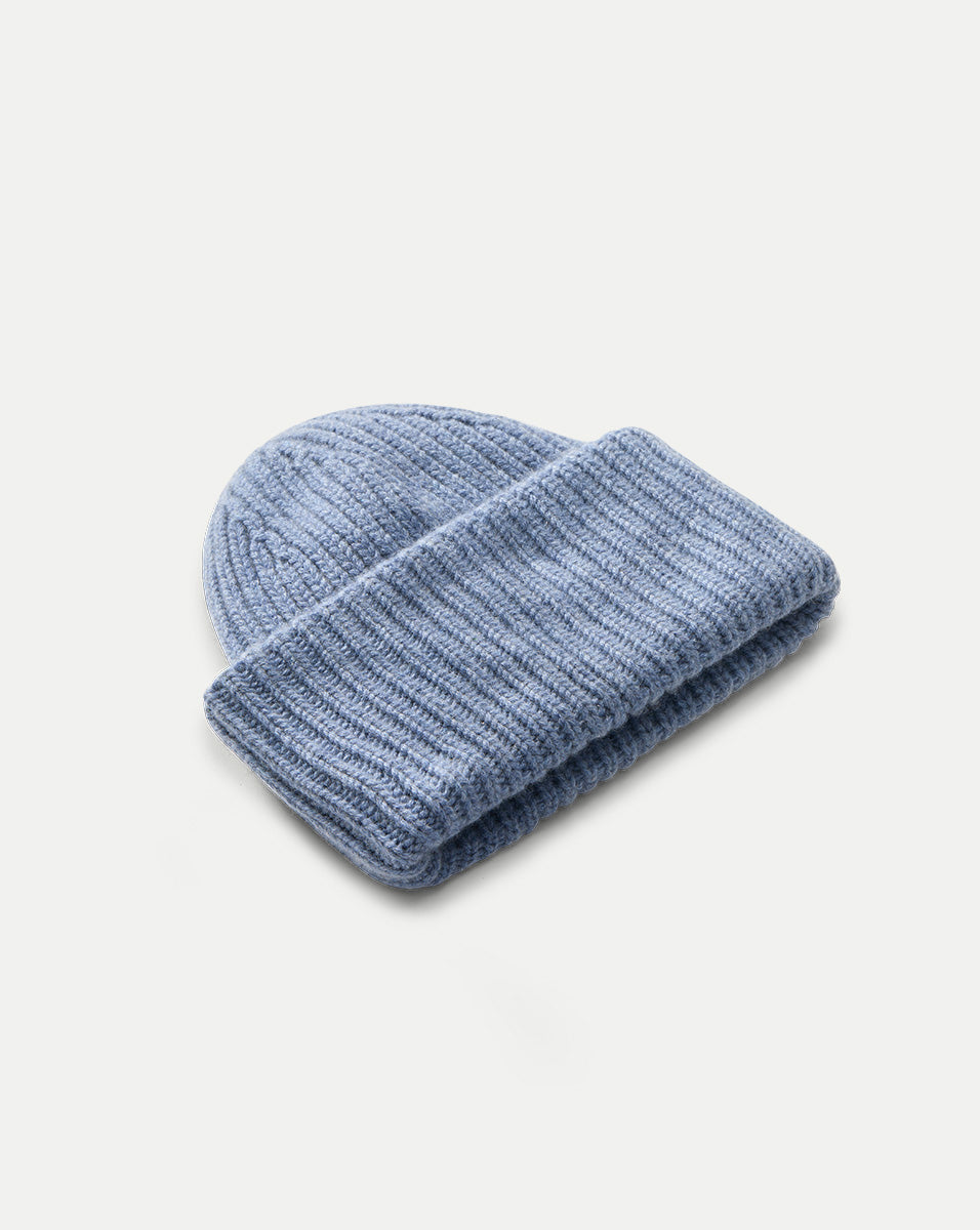 100% Cashmere Foldover Beanie for Winter | Ultra Soft & Warm