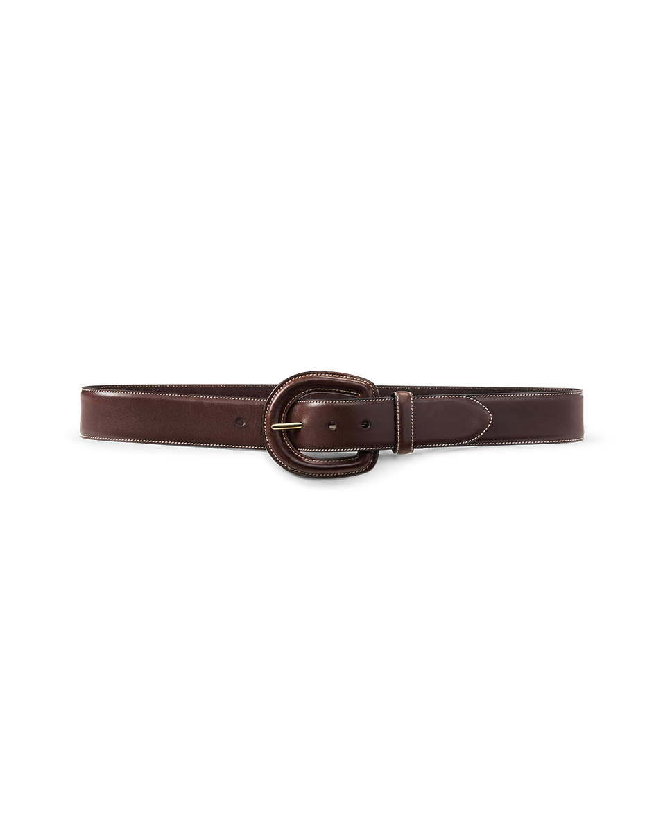 Genuine Norwegian Leather Belt for Men | Gavazzeni Aloe