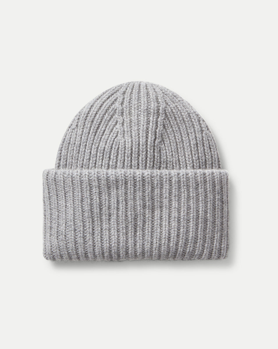 100% Cashmere Foldover Beanie for Winter | Ultra Soft & Warm