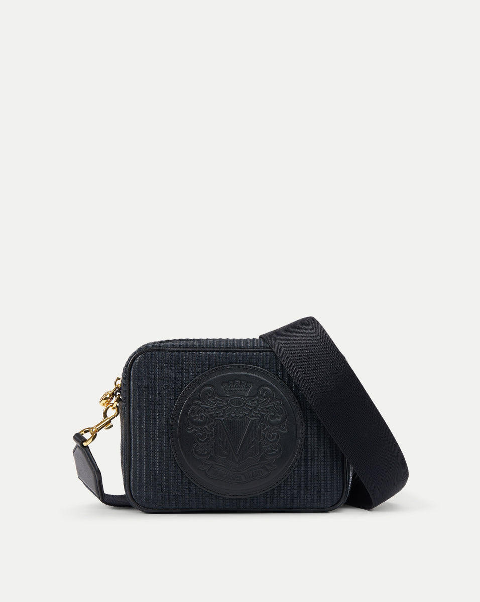 Leather Camera Bag with Removable Strap & Interior Pocket | Crest