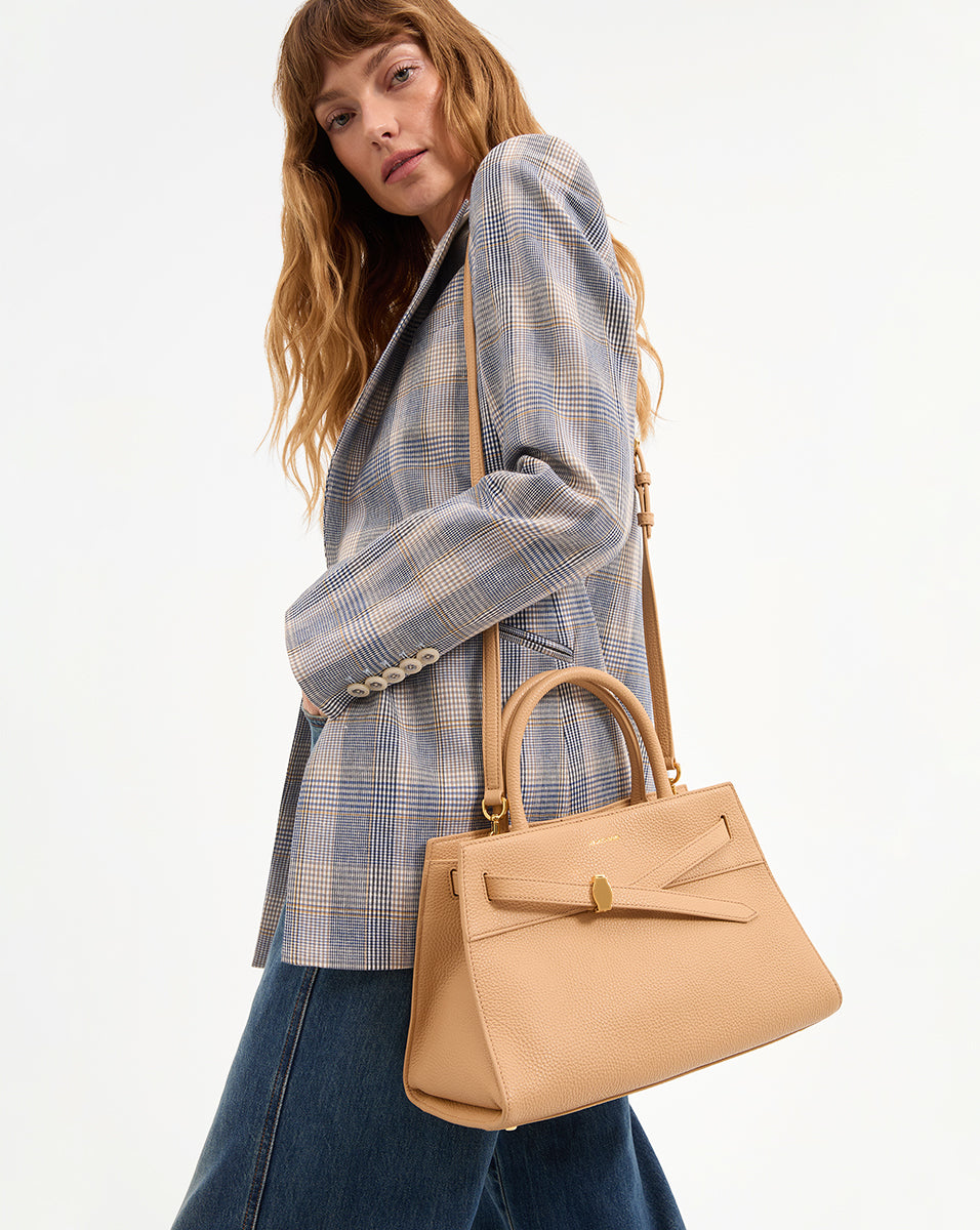 Leather Crossbody Bag with Adjustable Strap | Veronica Beard Dash