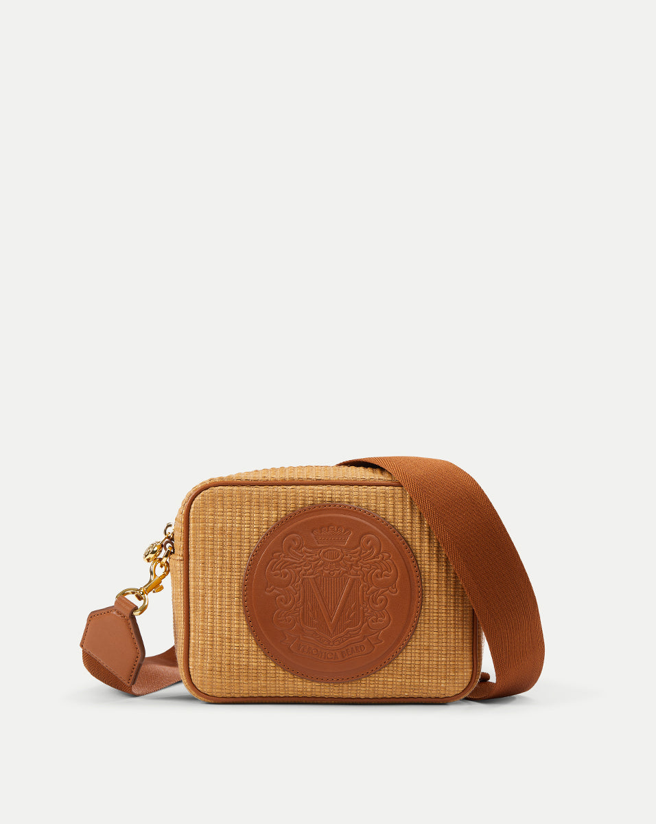 Leather Camera Bag with Removable Strap & Interior Pocket | Crest