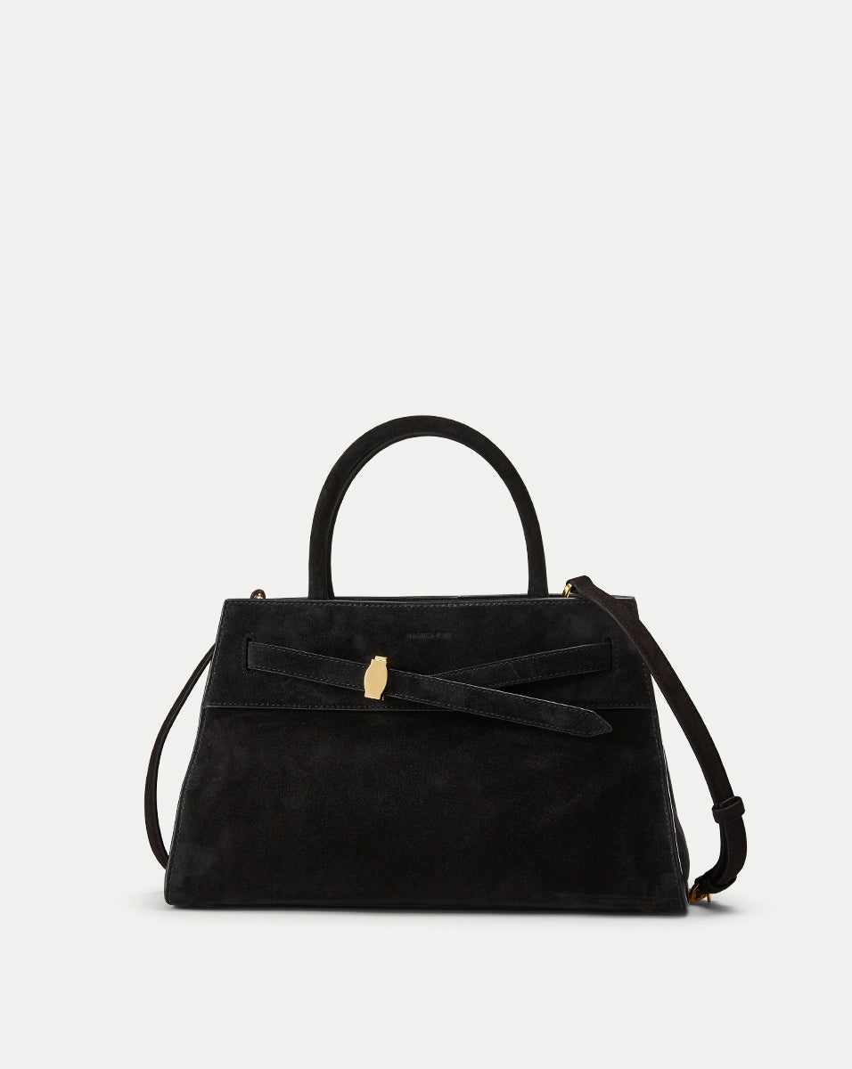 Soft Italian Suede Handbag with Adjustable Strap | Veronica Beard Dash
