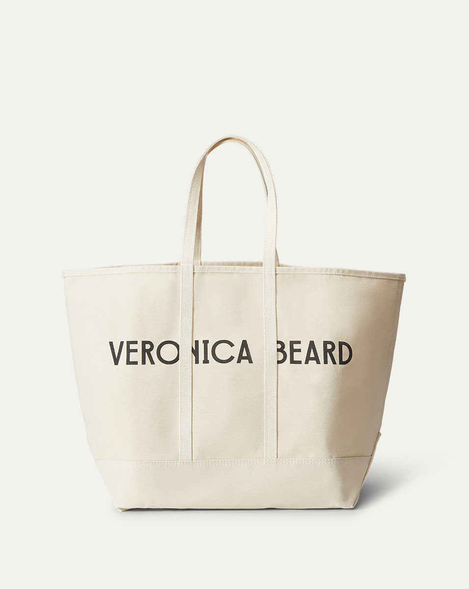 Large Cotton Canvas Tote Bag for Travel & Everyday | Durable USA-Made